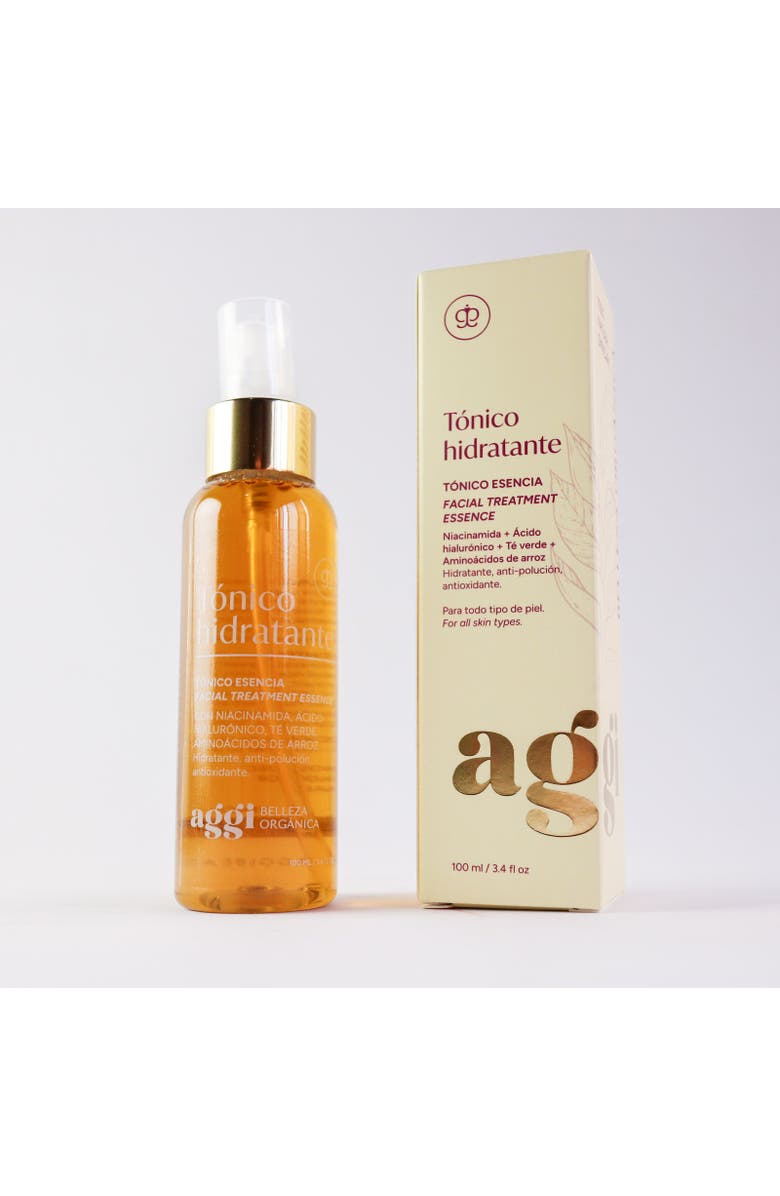 Aggi Beauty Hydrating & Antioxidant Luminous Beauty Essence, Alternate, color, Clear To Light Yellow-Brown