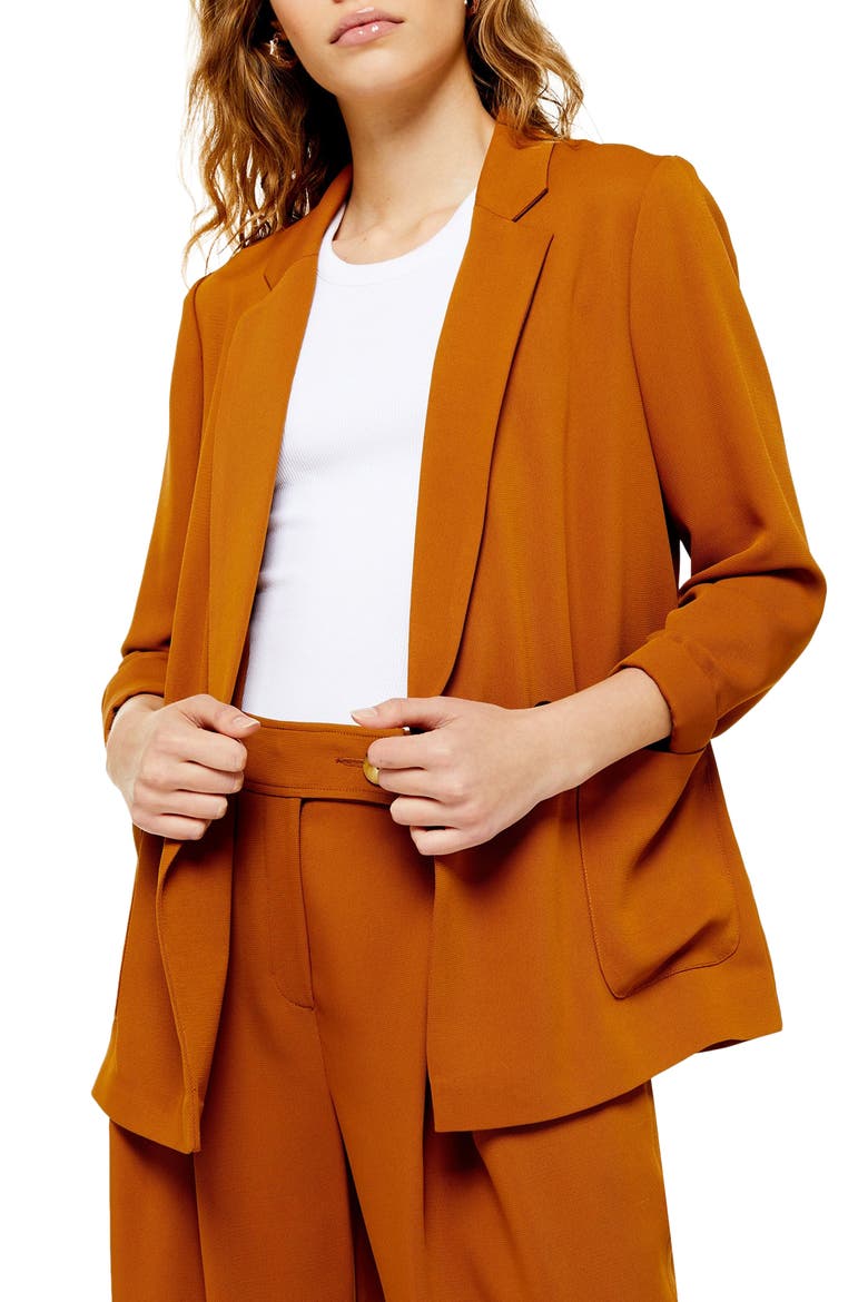 Geeta Blazer, Main, color, TAN
