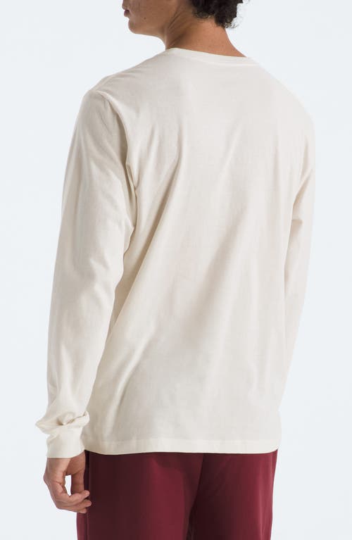The North Face Evolutions Long Sleeve T-shirt In White