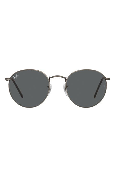 47mm Round Sunglasses