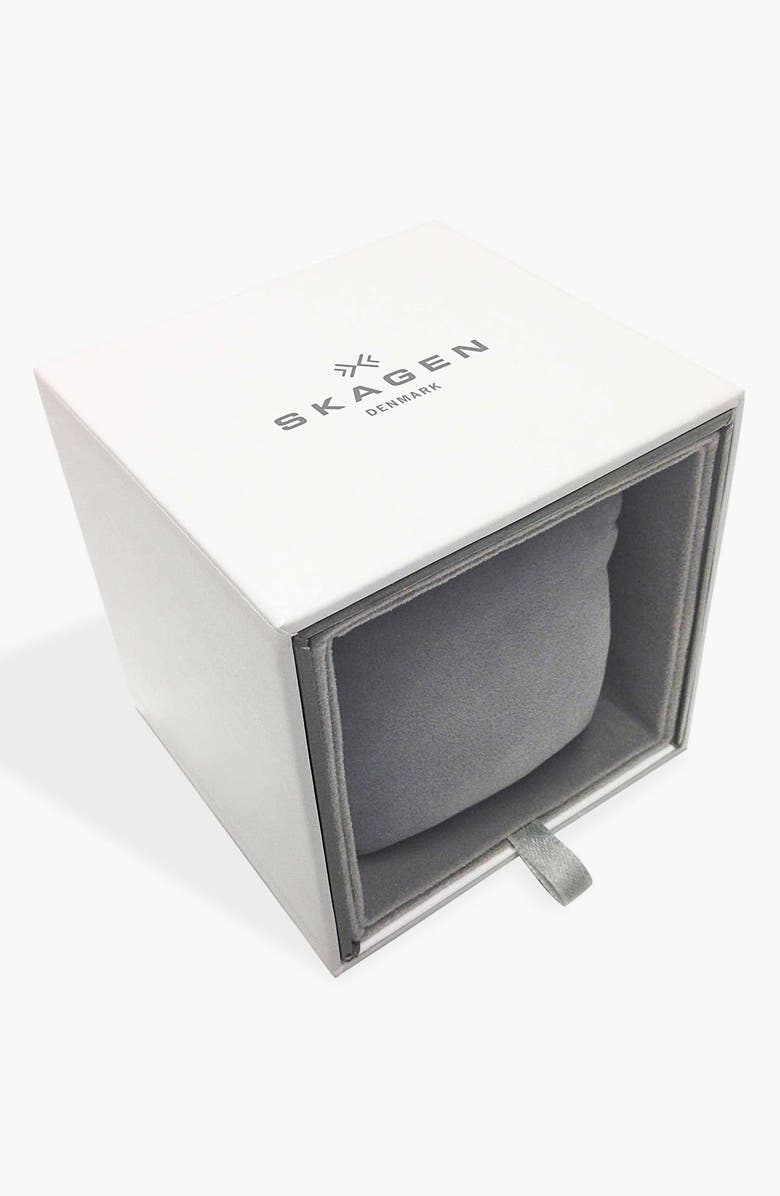 Skagen 'Nicoline' Round Mesh Strap Watch, 32mm, Alternate, color,