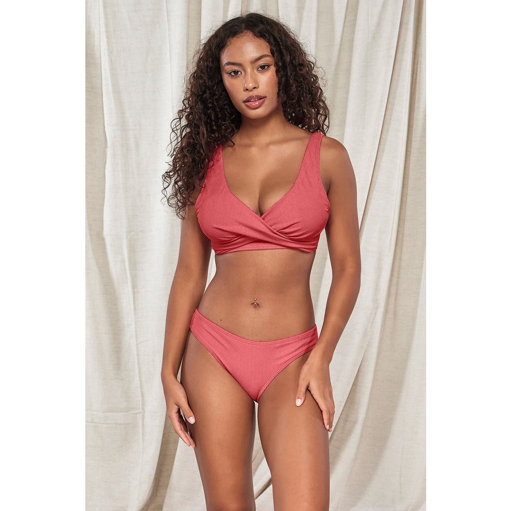 Pacifica By Sunsets Mirabella Top In Hibiscus Tea