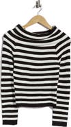 Princess Polly Danyel Off the Shoulder Striped Sweater