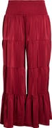 SUGARLIPS Tiered Chiffon Wide Leg Pants