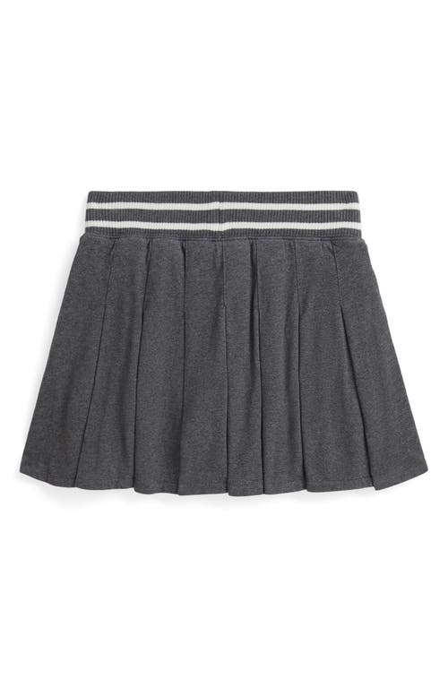 Polo Ralph Lauren Pleated Jersey Skirt In Blue