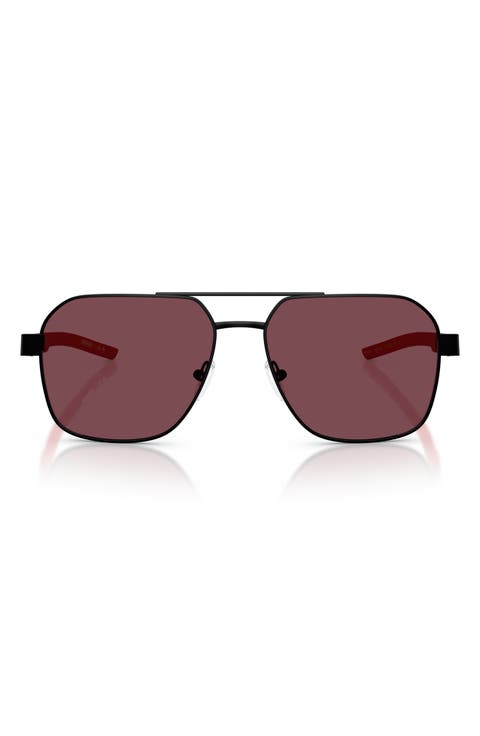 57mm Square Sunglasses