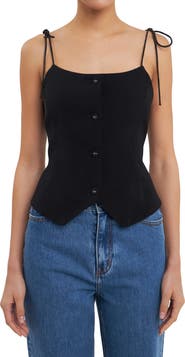Grey Lab Shoulder Tie Vest