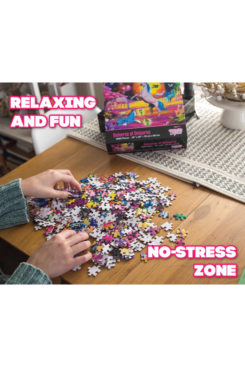 Universe of Unicorns Rainbow Fantasy Puzzle | 1000 Piece Jigsaw Puzzle, Alternate, color, Multi-Color