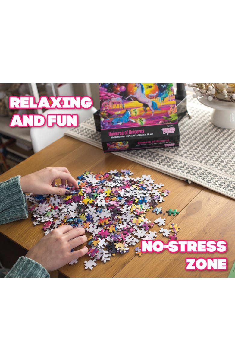 Toynk Universe of Unicorns Rainbow Fantasy Puzzle | 1000 Piece Jigsaw Puzzle, Alternate, color, Multi-Color