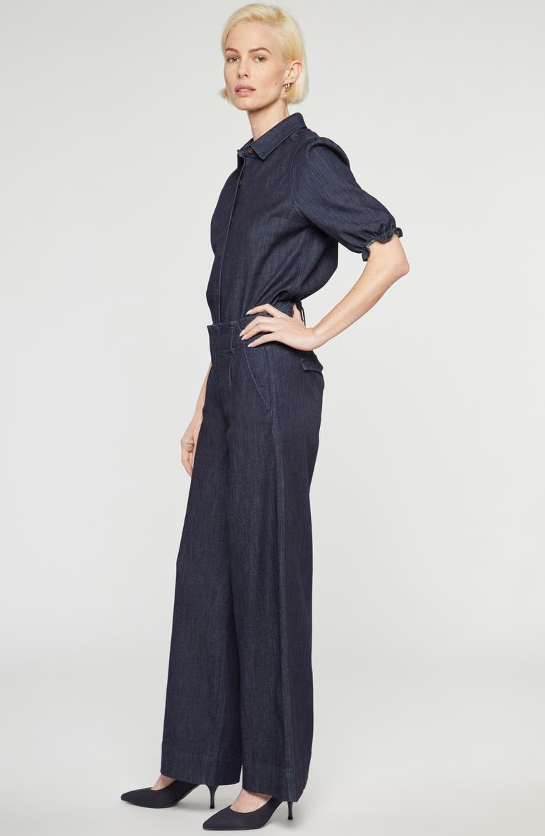 NYDJ Mona High Waist Wide Leg Trouser Jeans, Alternate, color, 