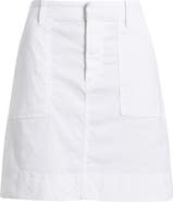 Frank & Eileen Jameson Cotton & Linen Utility Skirt
