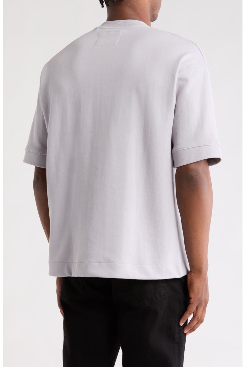 Heavyweight Crewneck T-Shirt, Alternate, color, MAUVE