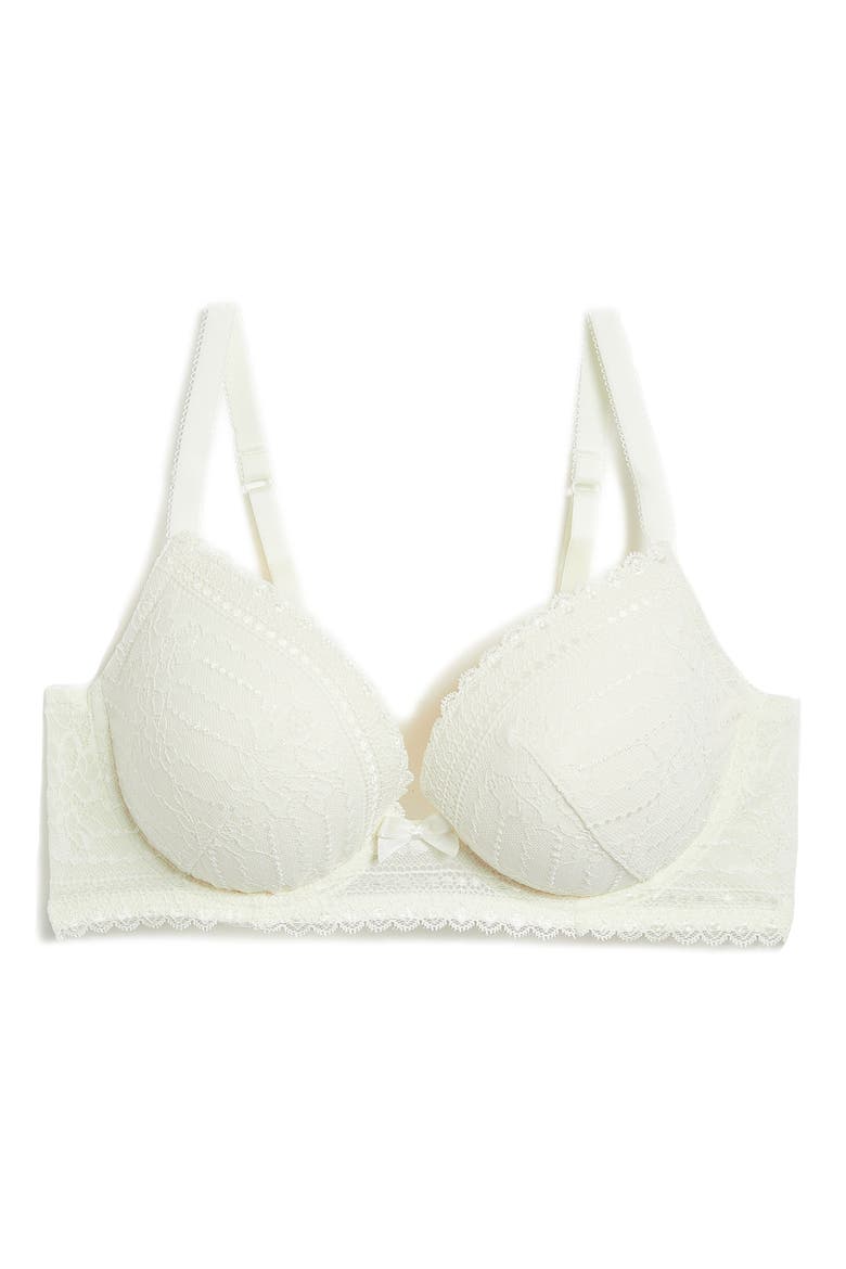 Panama Underwire Contour Bra, Alternate, color, ECRU