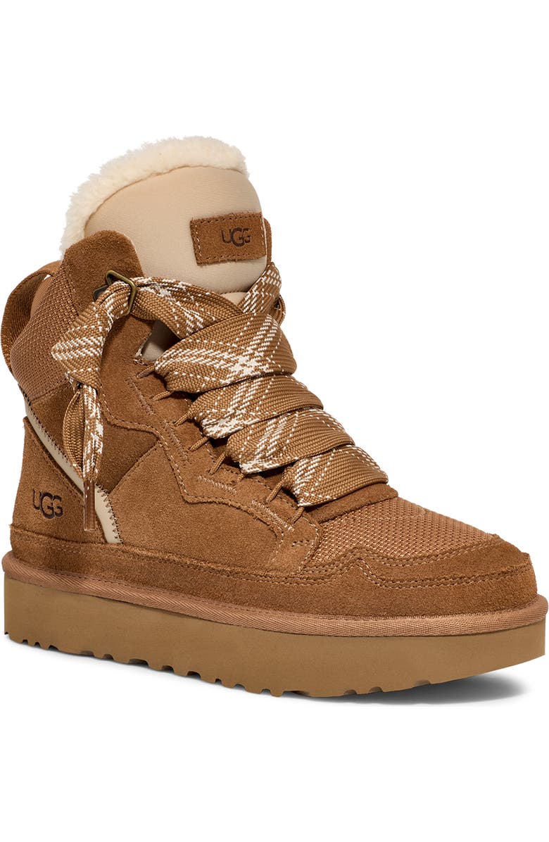 UGG<sup>®</sup> Highmel Lace-Up Boot, Main, color, Che