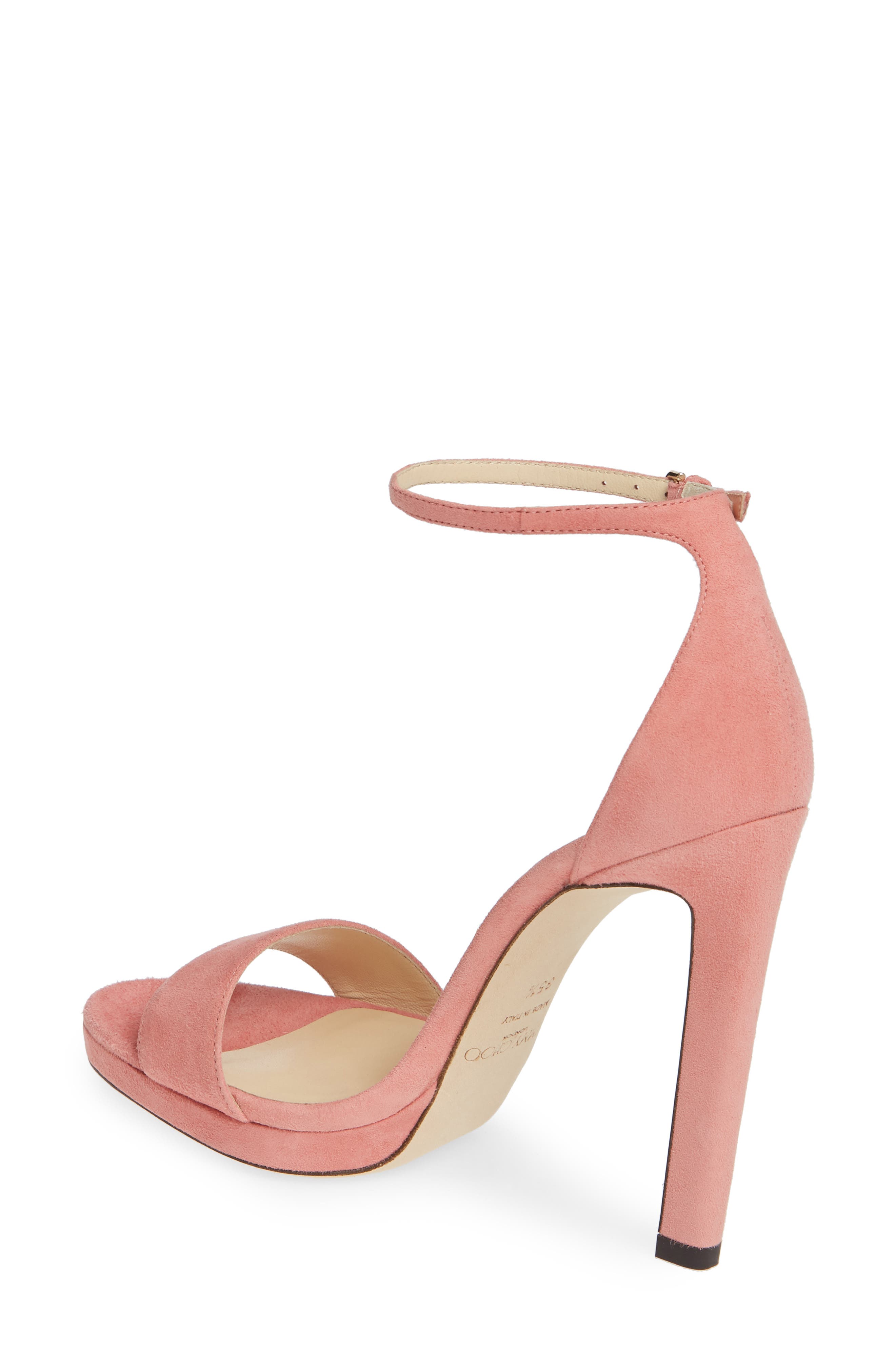 Jimmy Choo Misty Suede Platform Sandal, Alternate, color, 