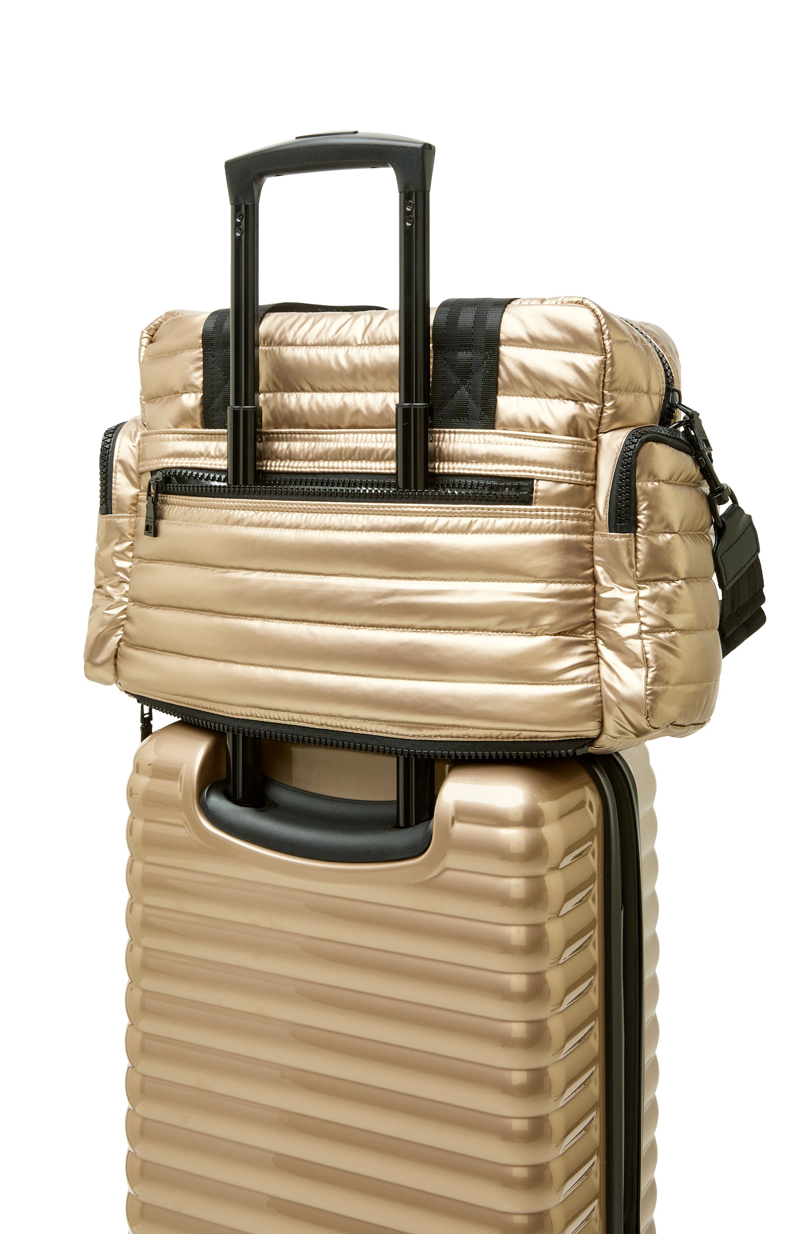 Voyager Travel Bag, Alternate, color, PEARL CASHMERE
