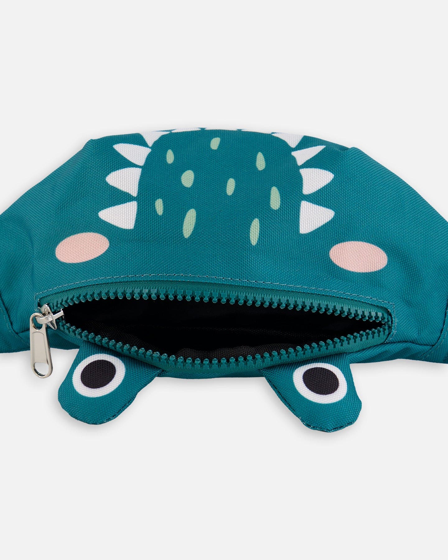 Deux par Deux Adjustable Straps Crocodile Fanny Pack, Alternate, color, Turquoise
