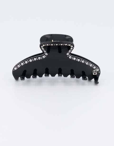 Acetate And Strass Saint Germains Claw Clip