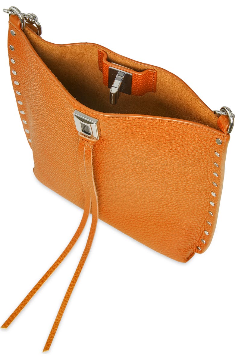 Rebecca Minkoff Darren North/South Leather Crossbody Bag, Alternate, color,