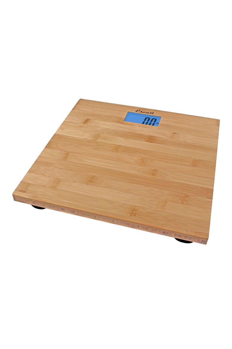 Bathroom Scale, Alternate, color, Bamboo