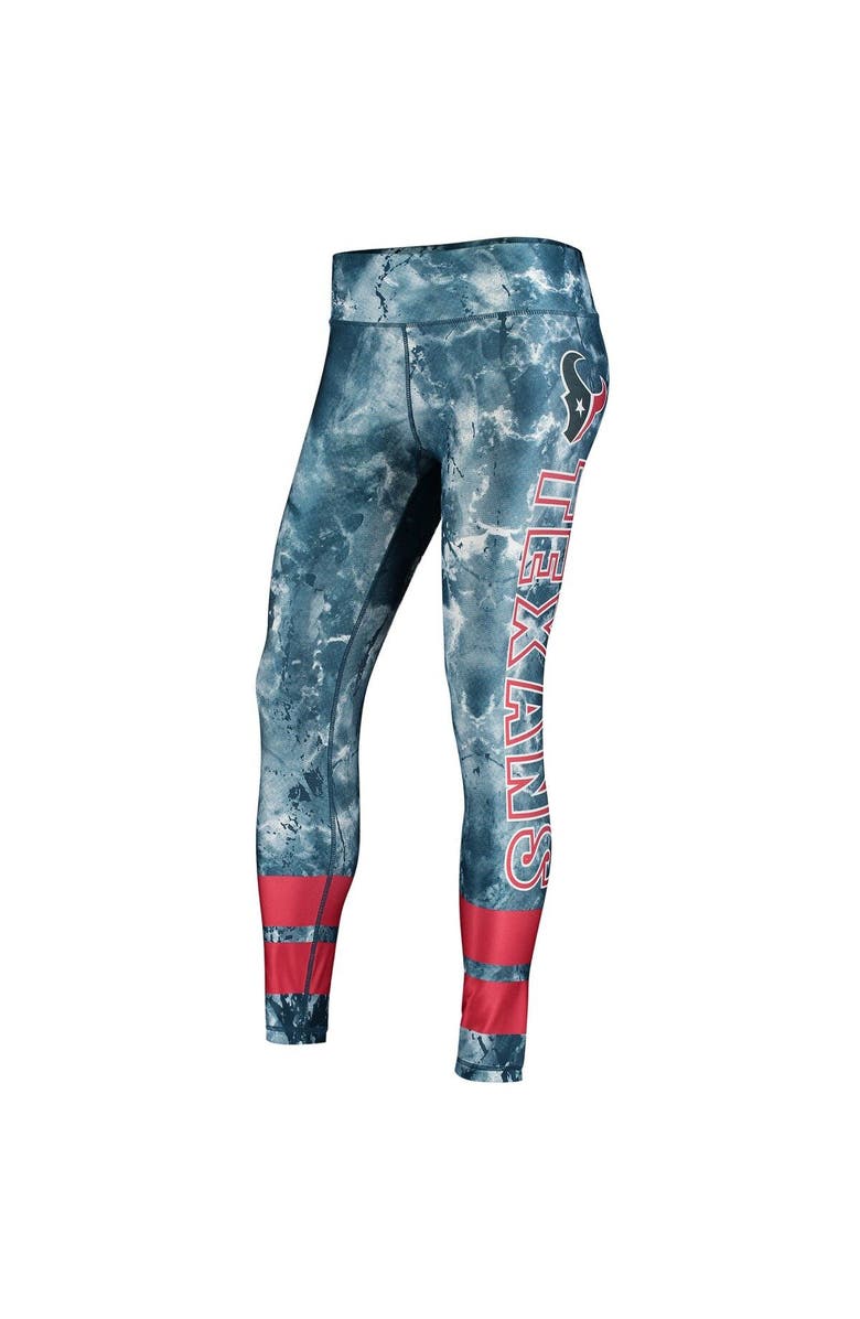 CONCEPTS SPORT Women's Concepts Sport Navy/Red Houston Texans Dormer Knit Leggings, Alternate, color,