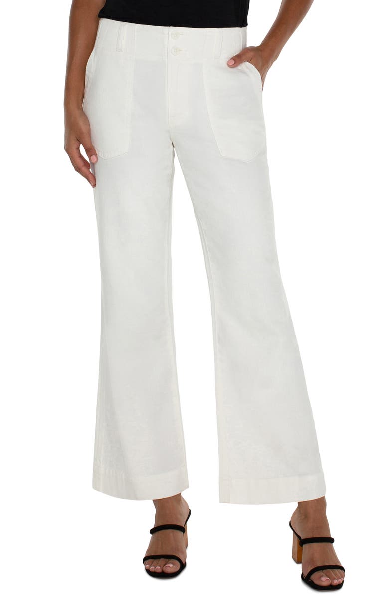 Liverpool Los Angeles Hannah Flare Leg Pants, Main, color, 