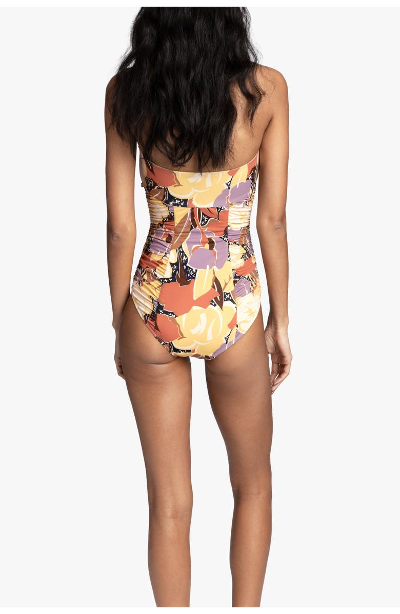 Anna Sui Desert Bloom Swimsuit, Alternate, color, Sunset Multi