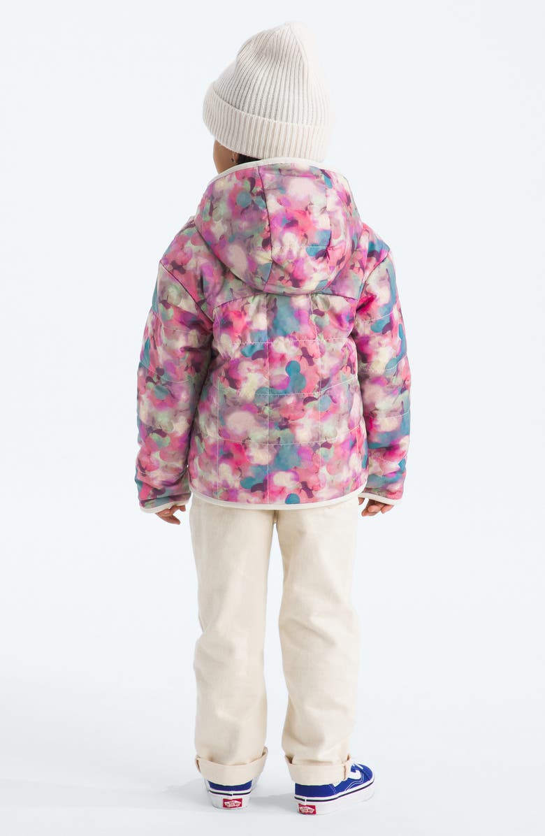 The North Face Kids' Shasta Reversible Hooded Jacket, Alternate, color, Lite Lilac Lens Flare Print