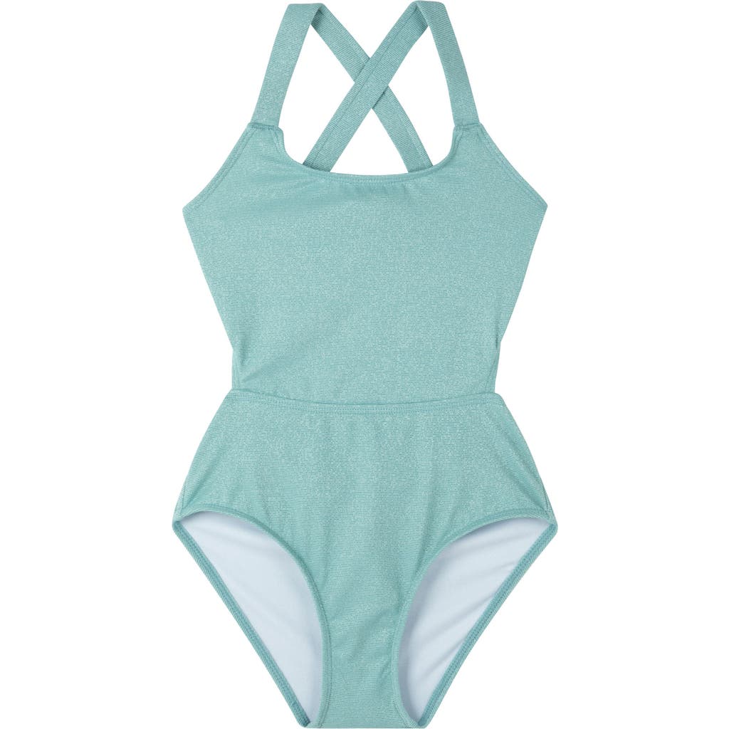 Shop Gottex Kids Sparkles Cut Out Cross Strap One Piece