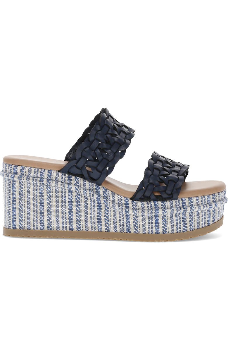 BARETRAPS Skylar Wedge Sandal, Alternate, color, Dark Navy