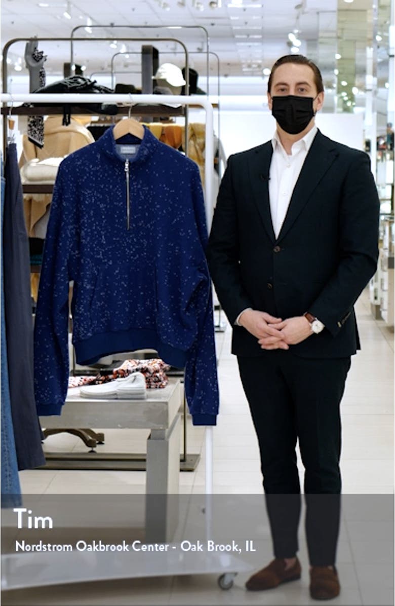 Spec Quarter Zip Wool Blend Sweatshirt, sales video thumbnail