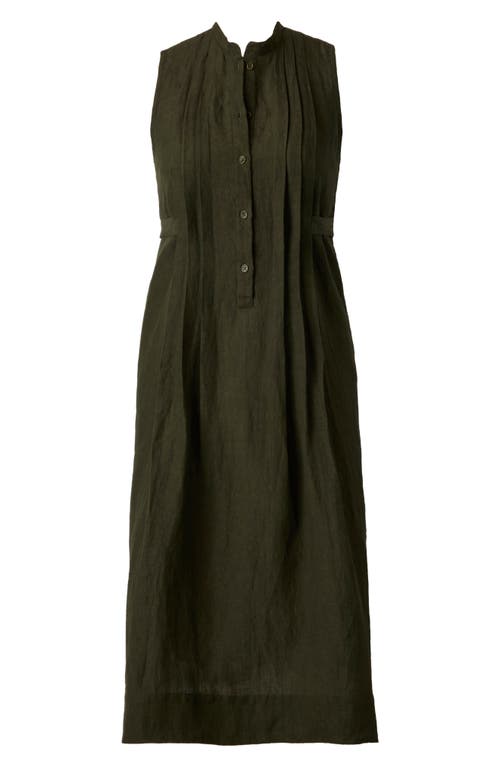 MIRACLESUIT MIRACLESUIT® PLEATED SLEEVELESS BEACH COVER-UP MIDI DRESS 