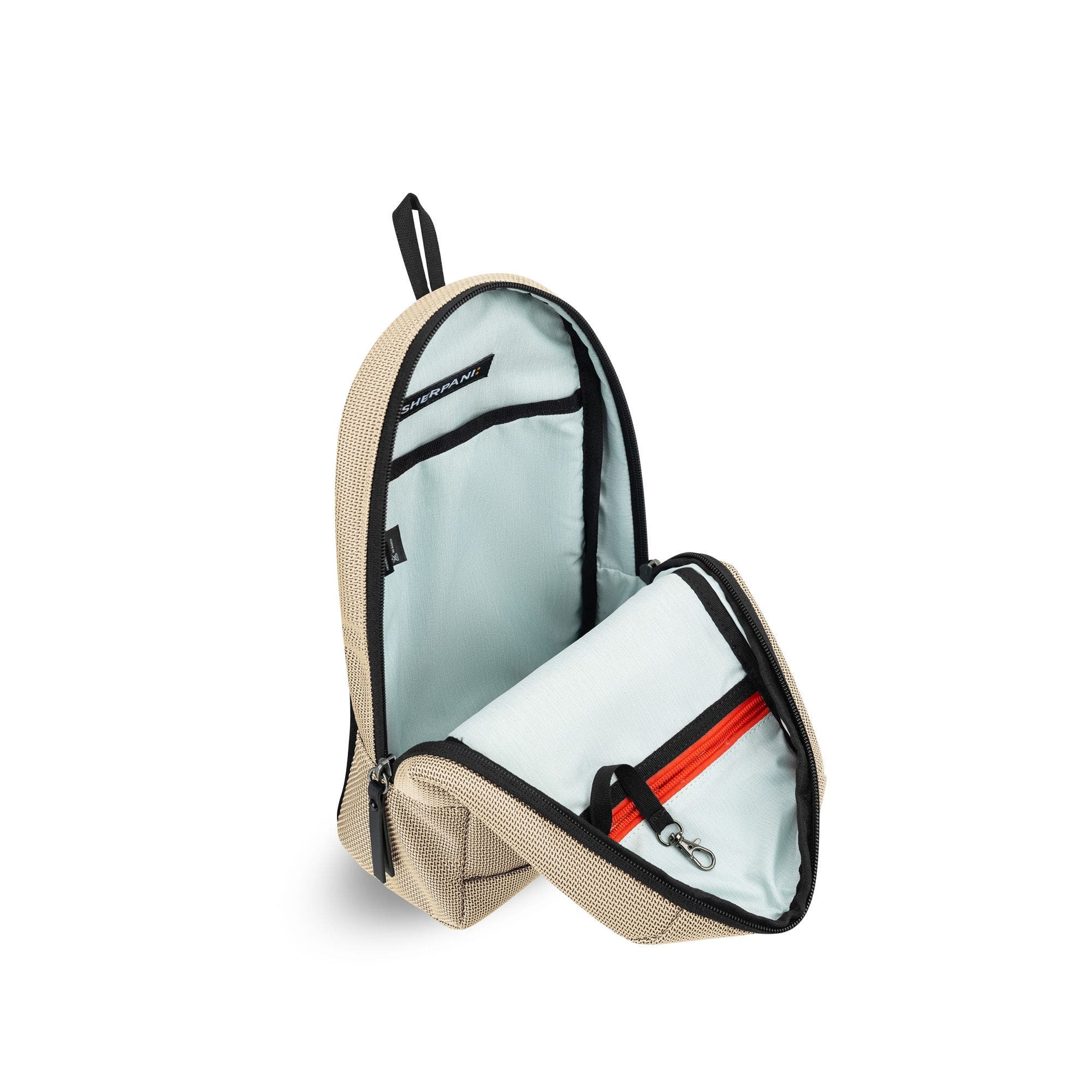 Metro Anti Theft Travel Sling Backpack, Alternate, color, Straw - S26
