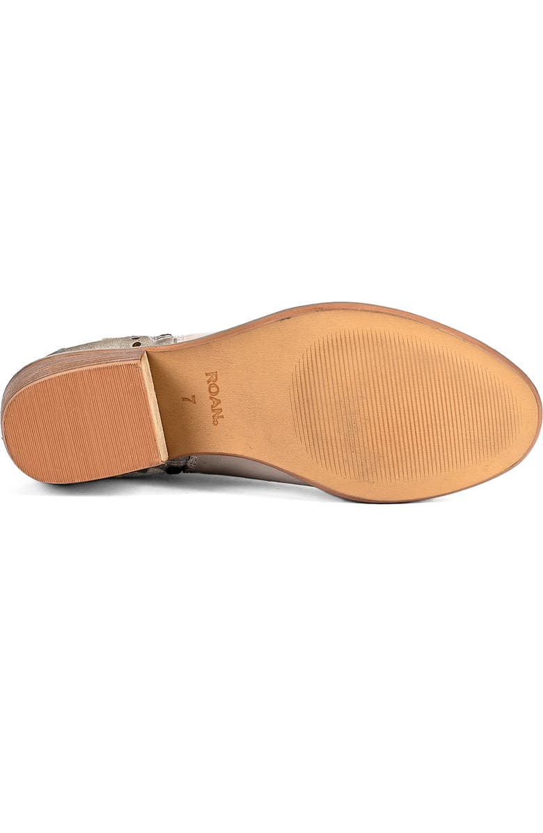 ROAN Liz Cutout Boot, Alternate, color, Bone Md