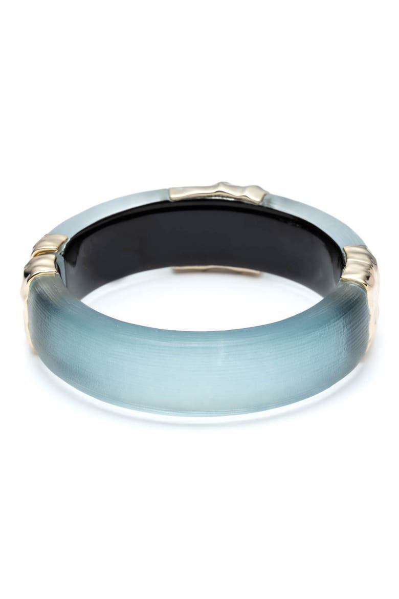 Retro Gold Collection Stone Studded Station Bangle, Alternate, color, MONTANA BLUE