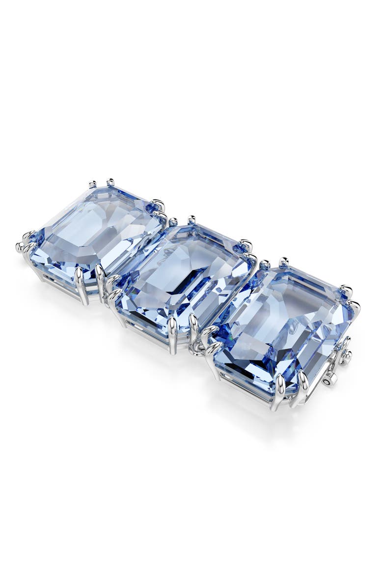 Swarovski Millenia Extender, Alternate, color, Rhodium/ Blue