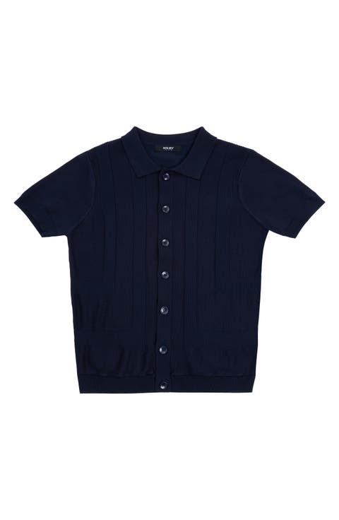 Kids' Short Sleeve Cardigan