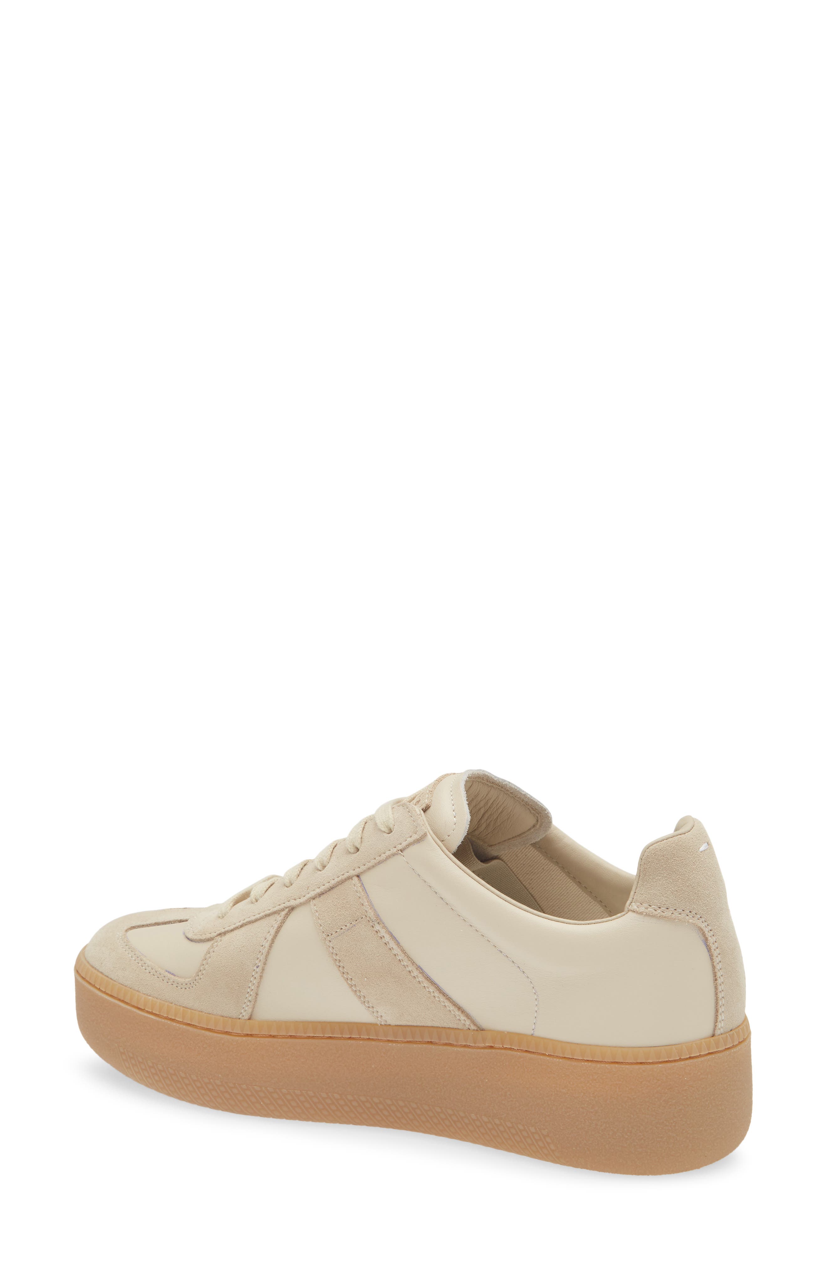 Maison Margiela Replica Platform Sneaker, Alternate, color, Beige