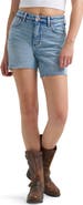 Wrangler Cowboy High Waist Denim Cutoff Shorts