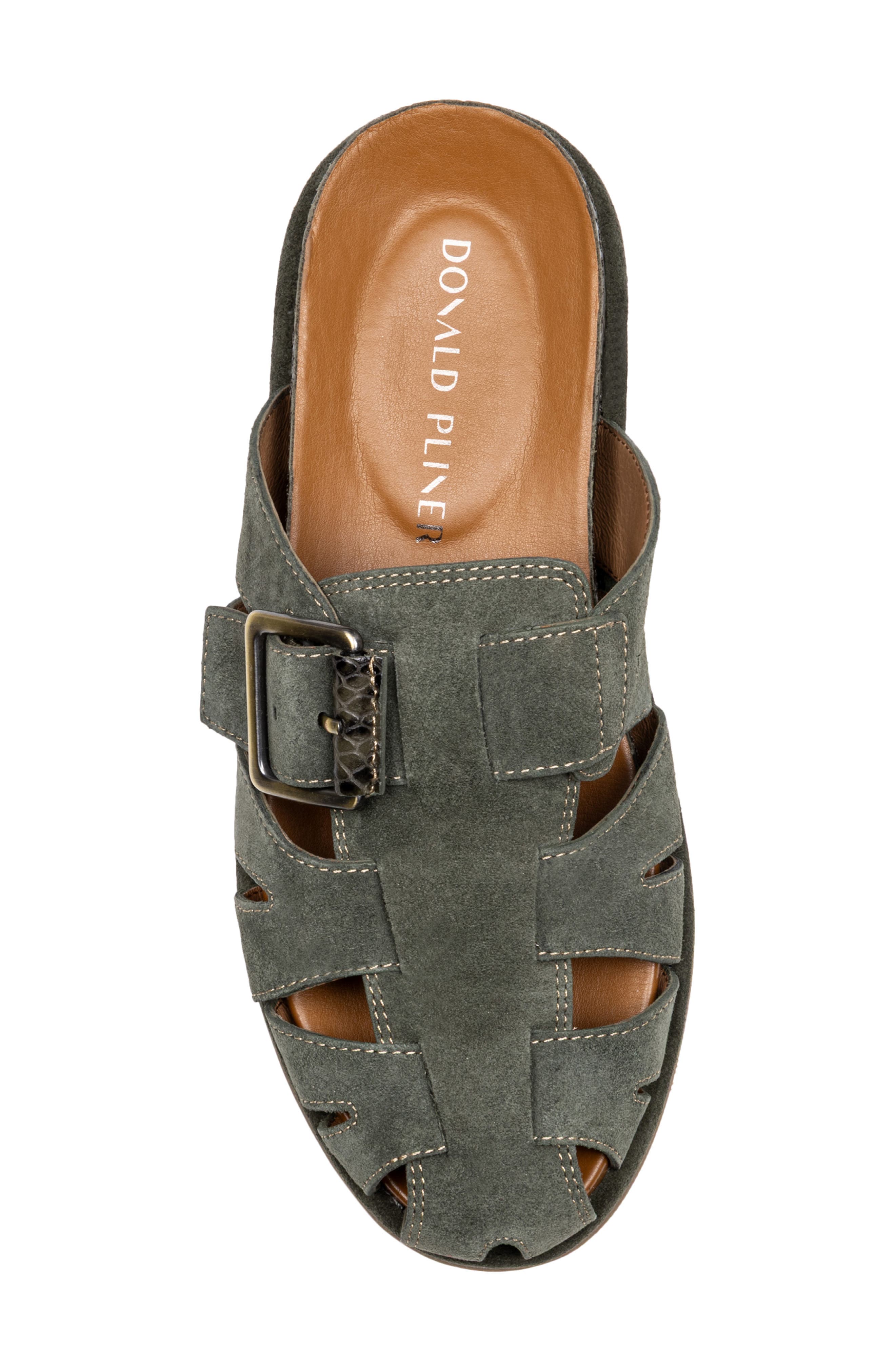 Manor Fisherman Clog, Alternate, color, OLIVE