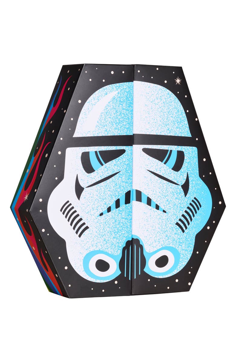 Happy Socks Assorted 6-Pack Star Wars Socks Gift Box, Alternate, color, White