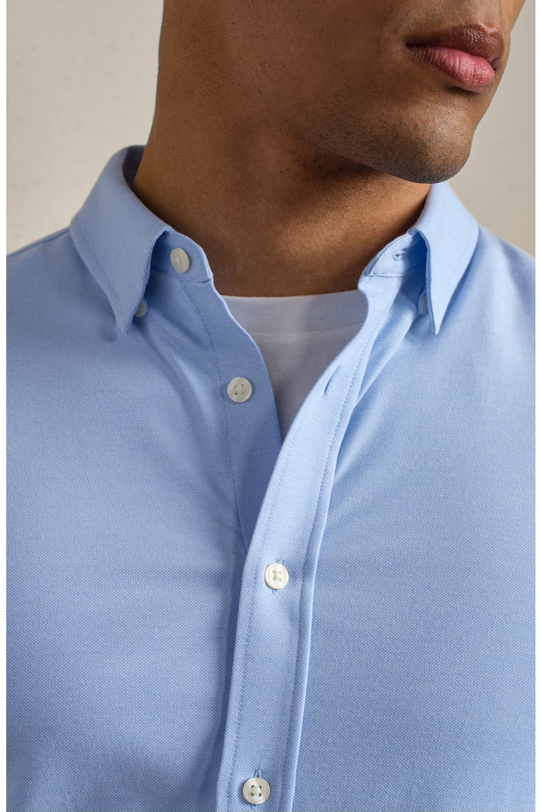 Commuter Pro Performance Long Sleeve Button Up Shirt, Alternate, color, LIGHT BLUE OXFORD