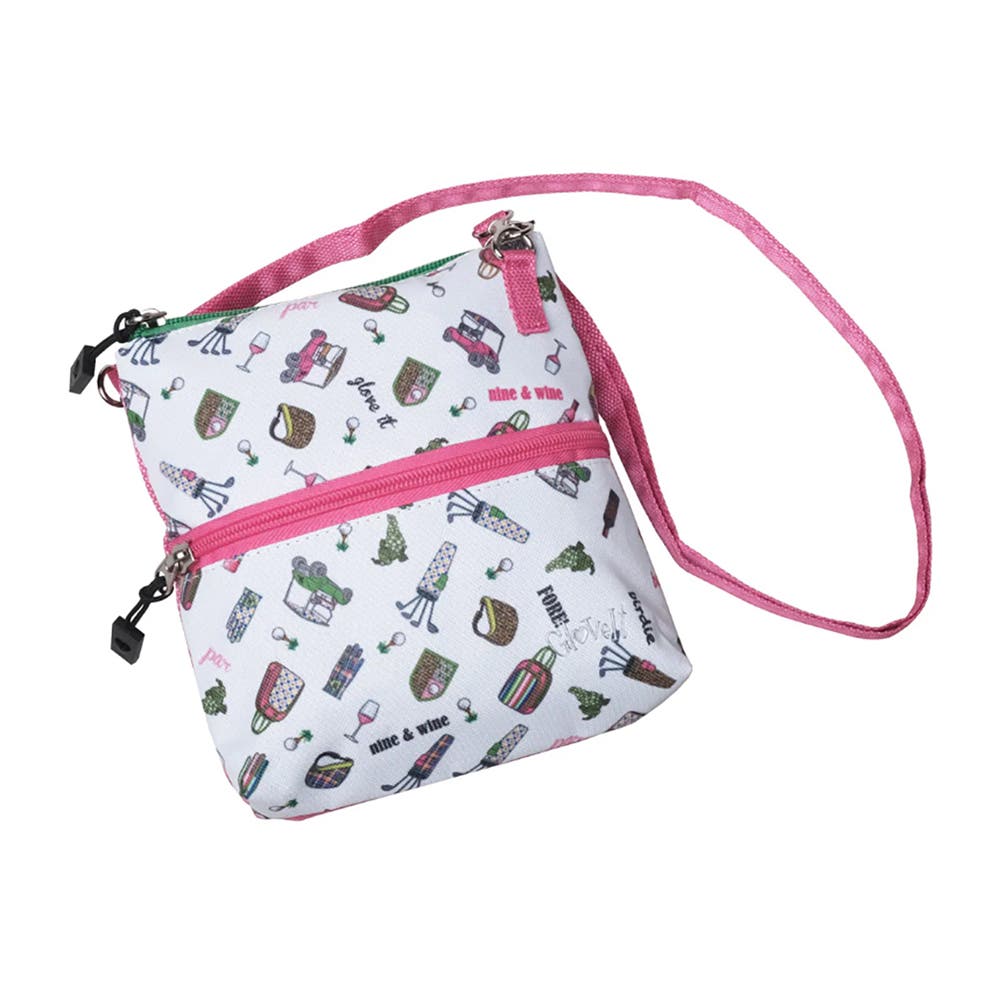 Glove It Nine & Wine 2 Zip Bag, Alternate, color, Nine & Wine