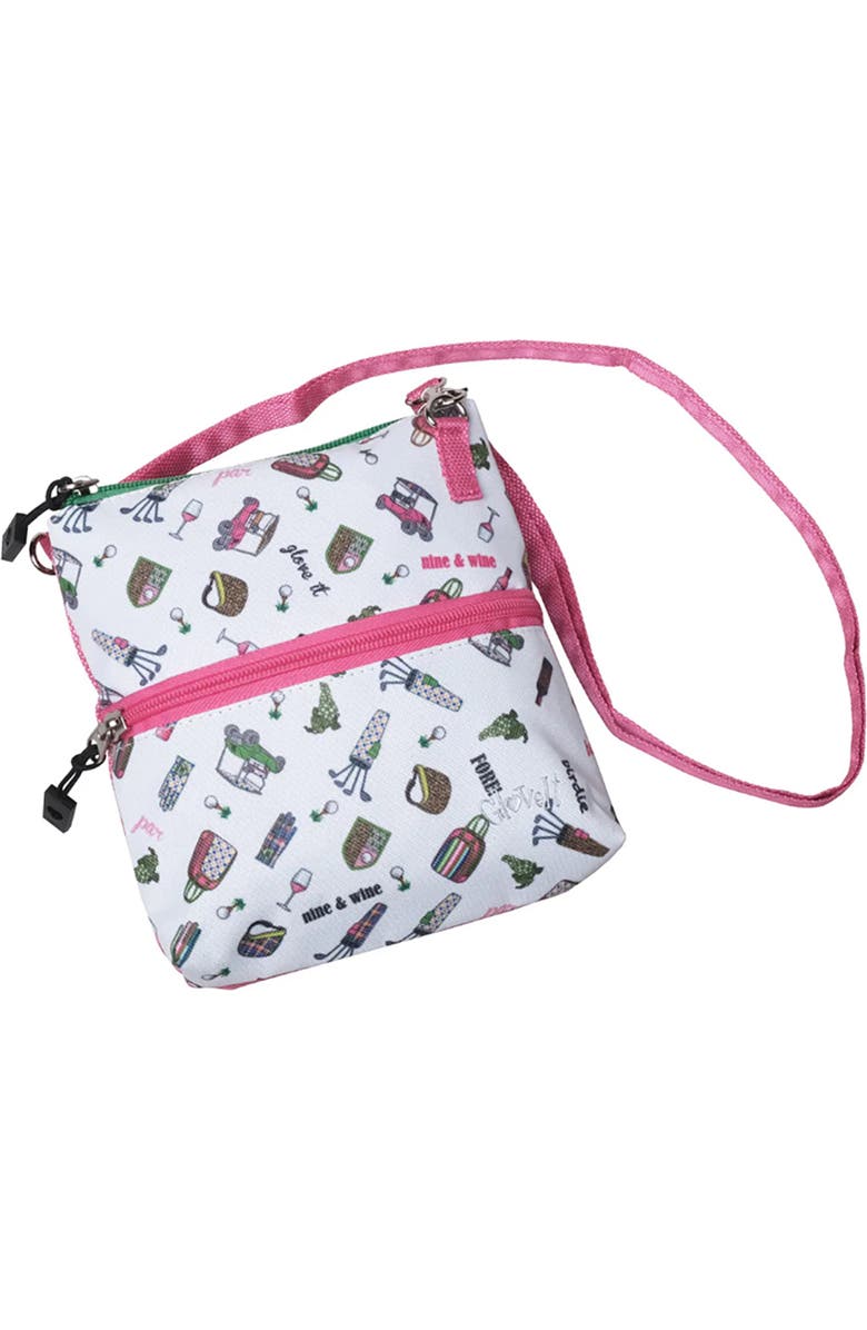 Glove It Nine & Wine 2 Zip Bag, Alternate, color, Nine & Wine