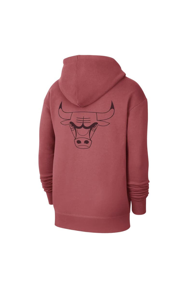 Jordan Brand Men's Jordan Brand Red Chicago Bulls Courtside Statement Edition Pullover Hoodie, Alternate, color, Red