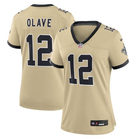 Women's Nike Chris Olave Gold New Orleans Saints Gameday Golds Alternate Game Player Jersey