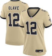 Nike Women's Nike Chris Olave Gold New Orleans Saints Gameday Golds Alternate Game Player Jersey