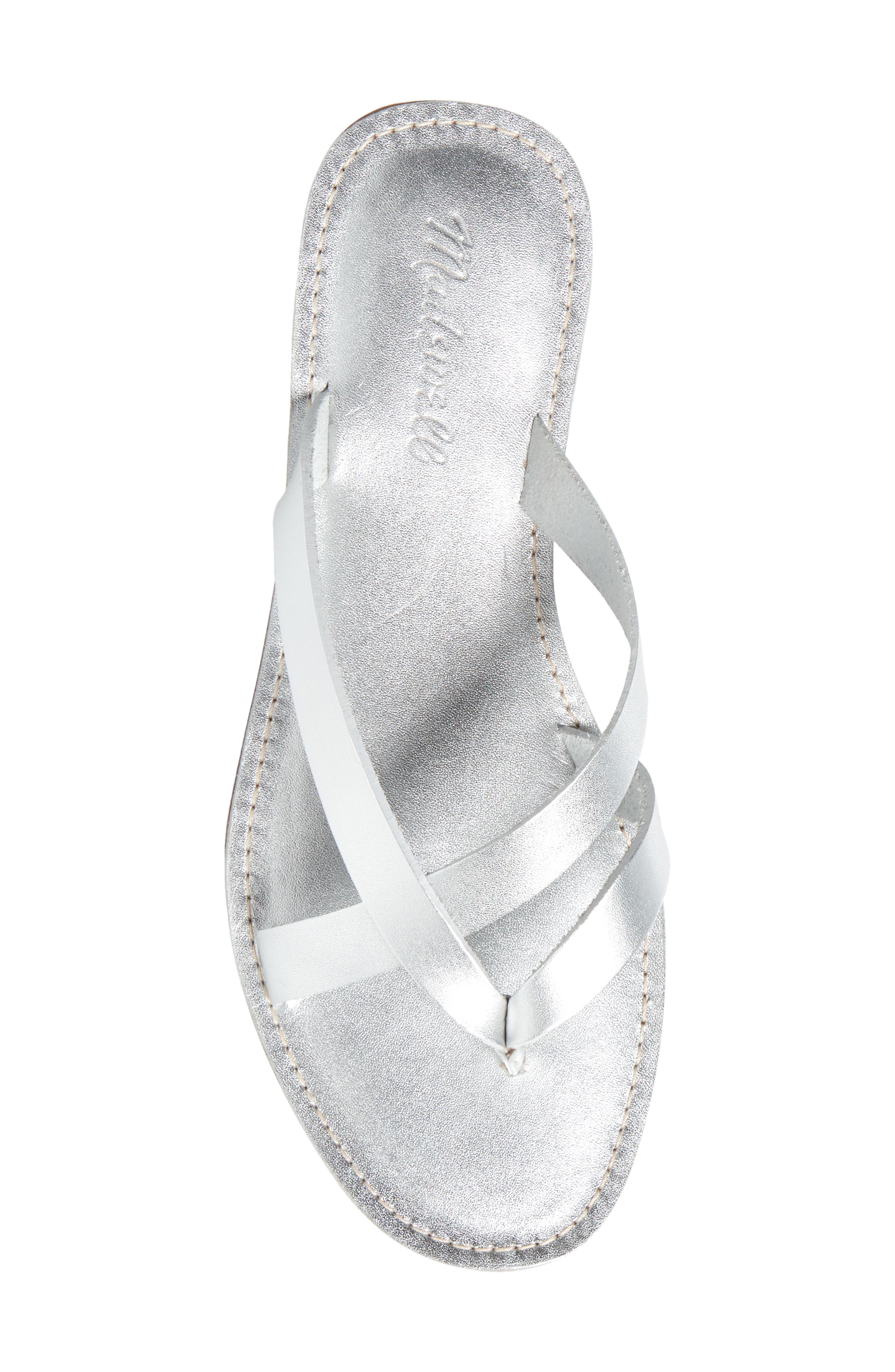 The Boardwalk Risa Flip Flop, Alternate, color, SILVER