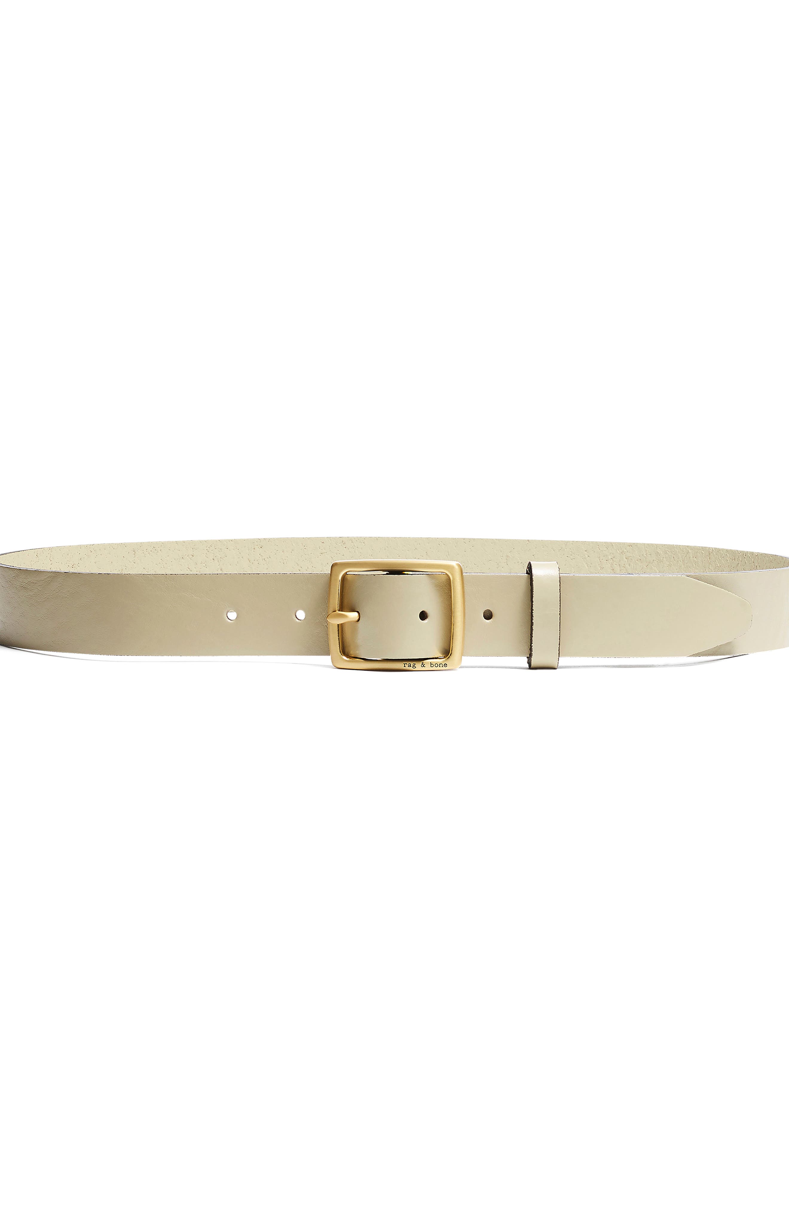 rag & bone Boyfriend Leather Belt