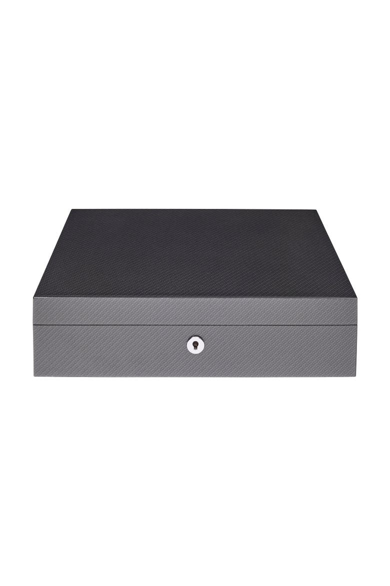 Carbon Fibre Ten Watch Box, Alternate, color, Grey